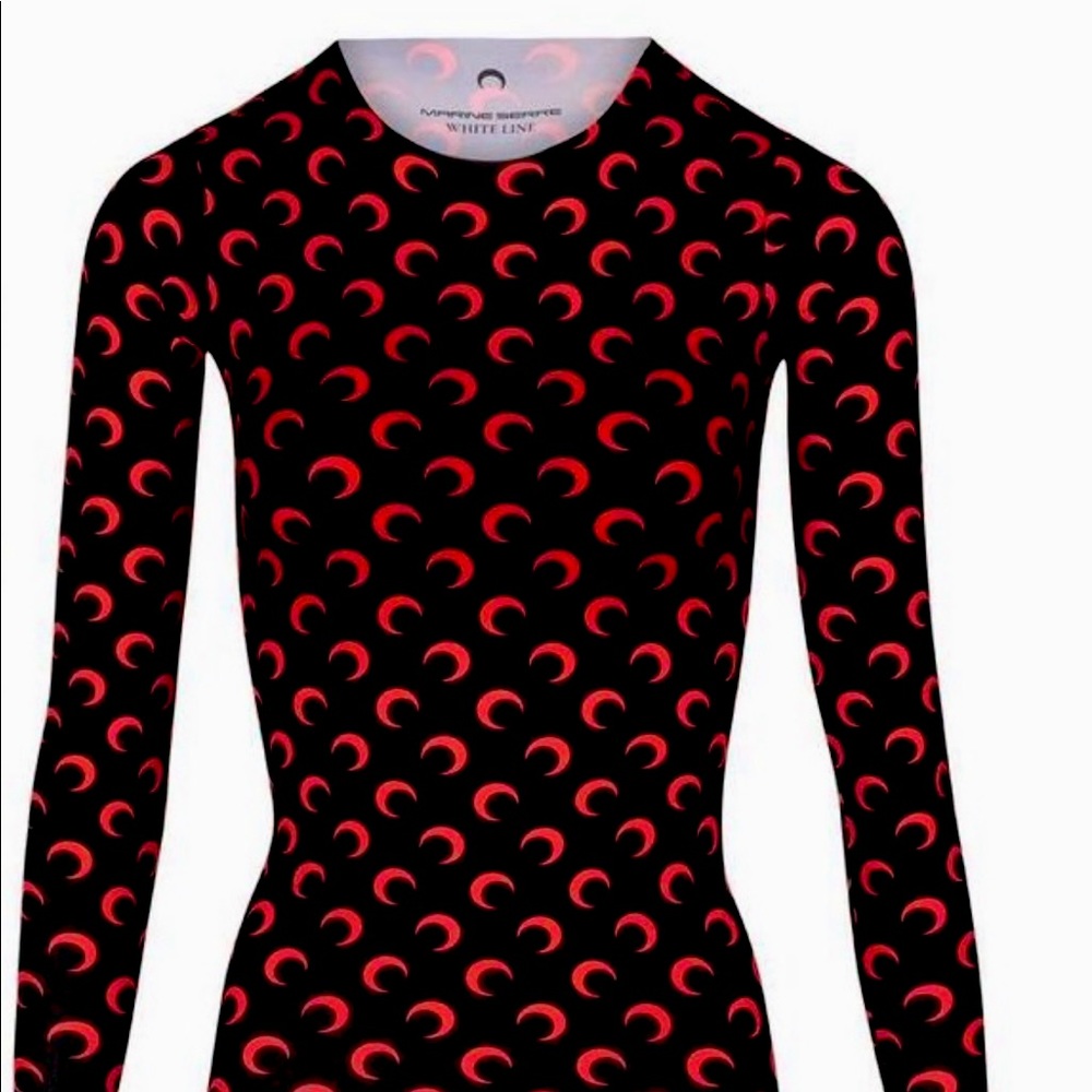 Marine Serre - Crescent moon print top
